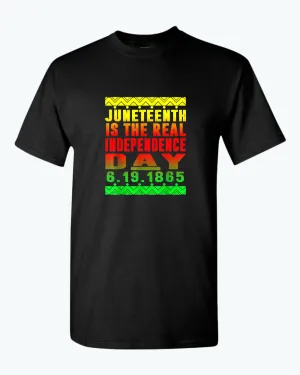 6-19-1865 real independence day t-shirt