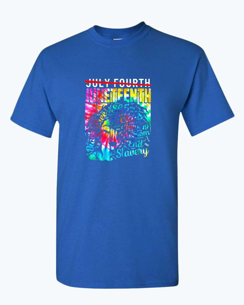 6-19-1865 real independence day t-shirt