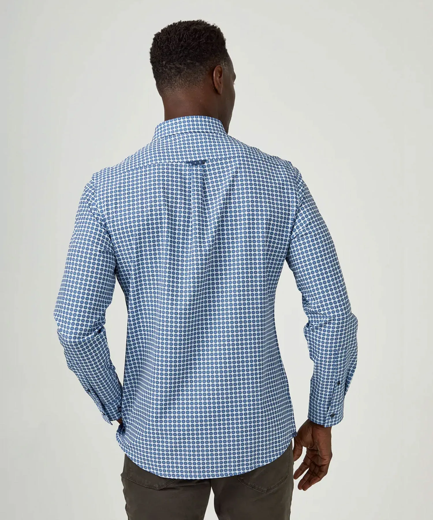 7 Diamonds Pacos Long Sleeve Shirt - White