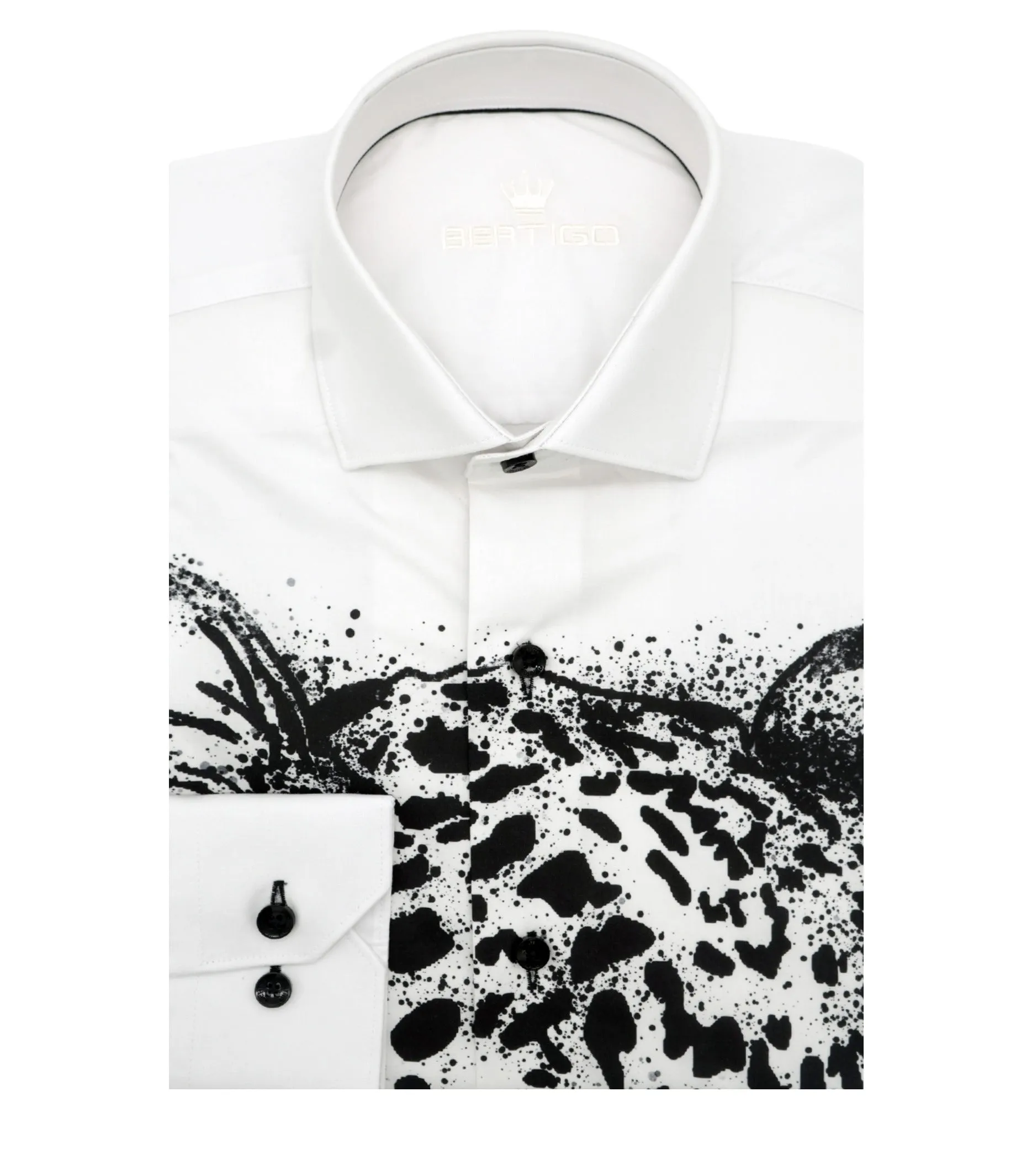 Ace Leopard White Shirt