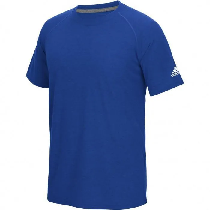 Adidas Climalite Adult Short Sleeve Tee 4897, Collegiate Royal
