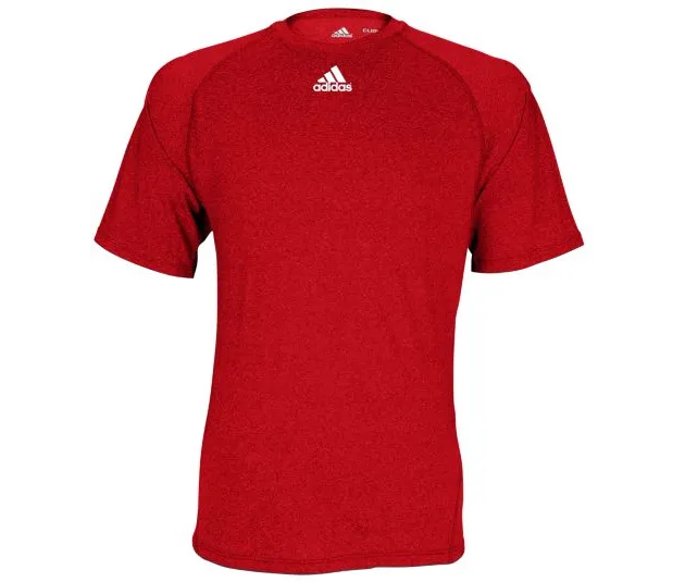 Adidas Climalite Short Sleeve Tee 2996, Power Red