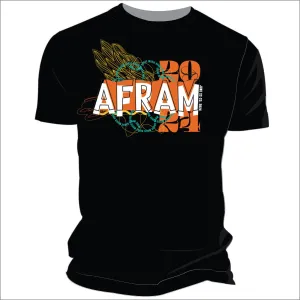 AFRAM 2024 LOGO Black Unisex Tees