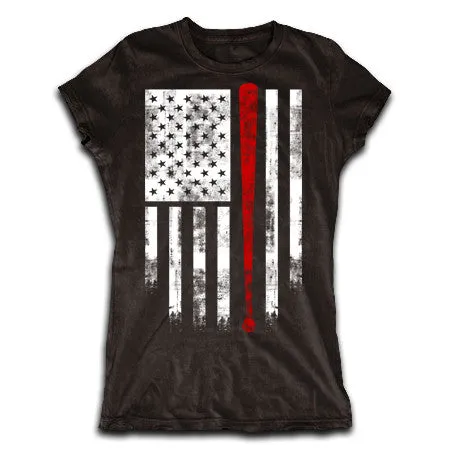 America's Pastime Flag Shirt