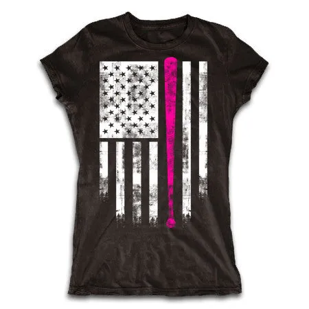 America's Pastime Flag Shirt