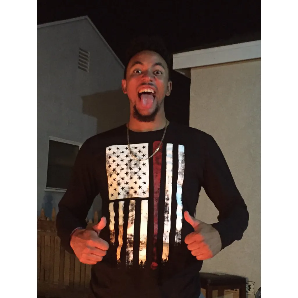 America's Pastime Flag Shirt