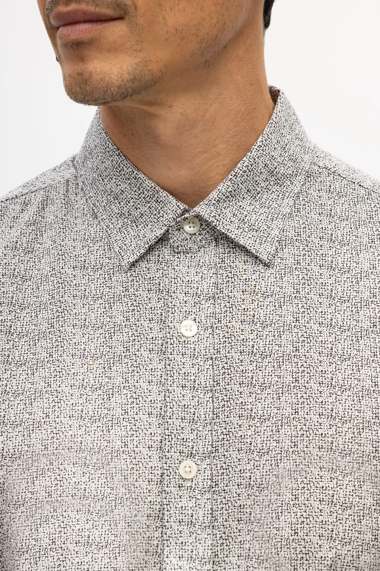 Andrew White Abstract Shirt