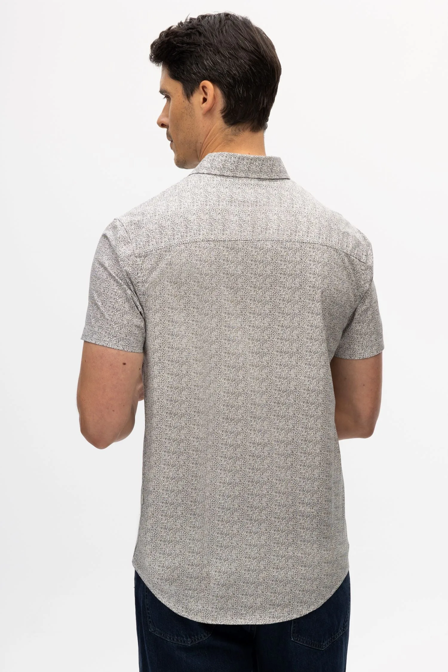 Andrew White Abstract Shirt