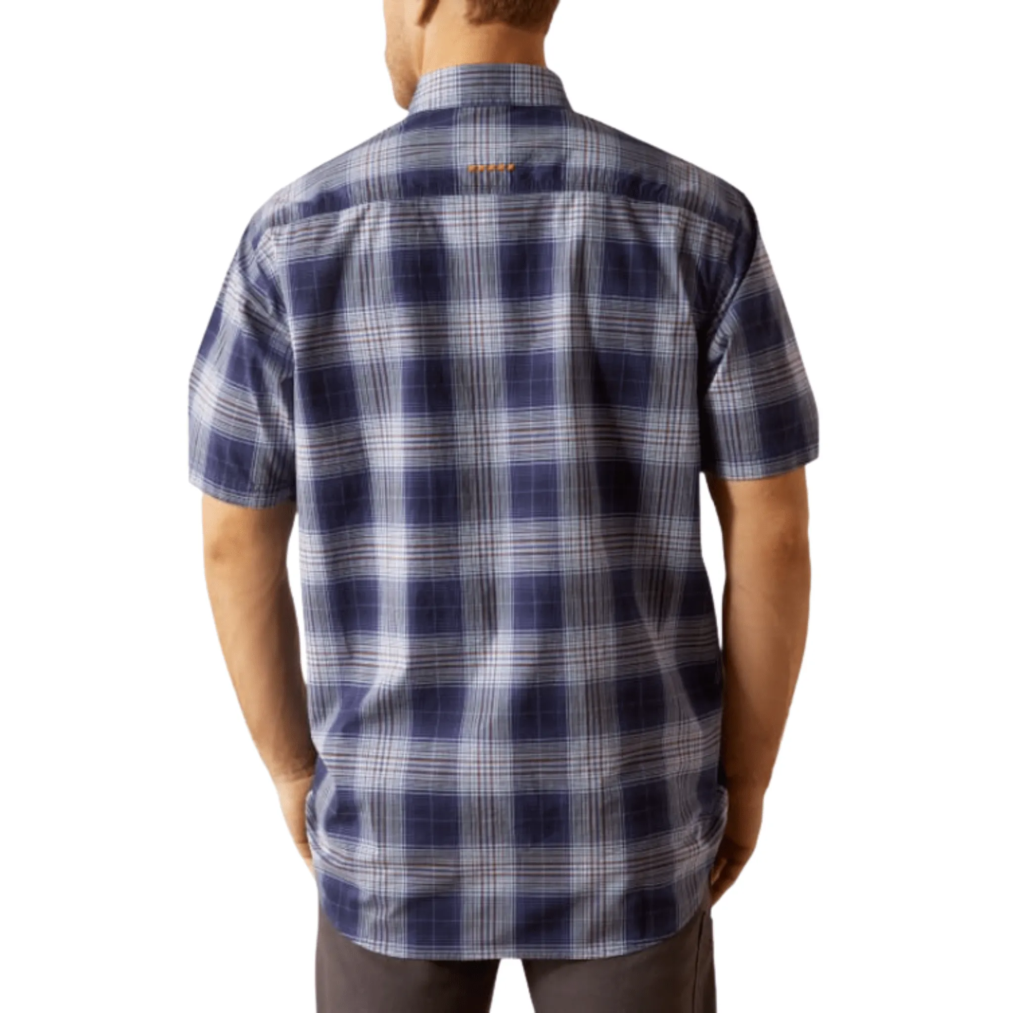 Ariat Men's Made Tough Durastretch Work Shirt - Blue Plaid