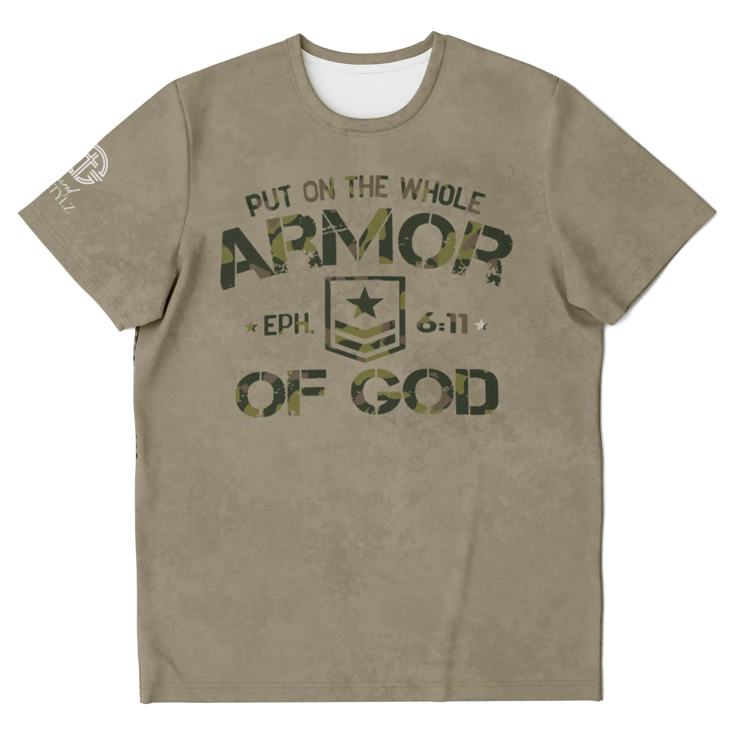 Armor of God - Green Camo Shirt