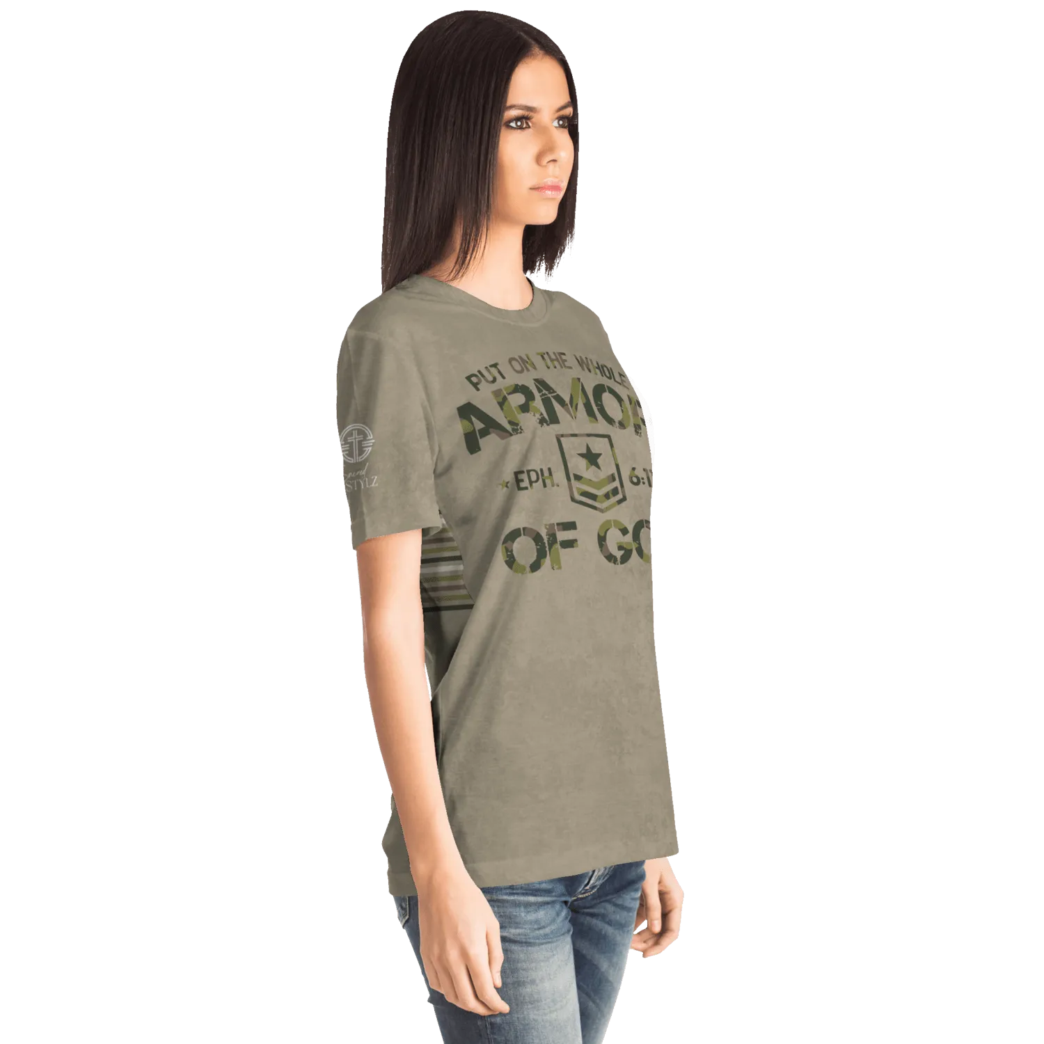Armor of God - Green Camo Shirt