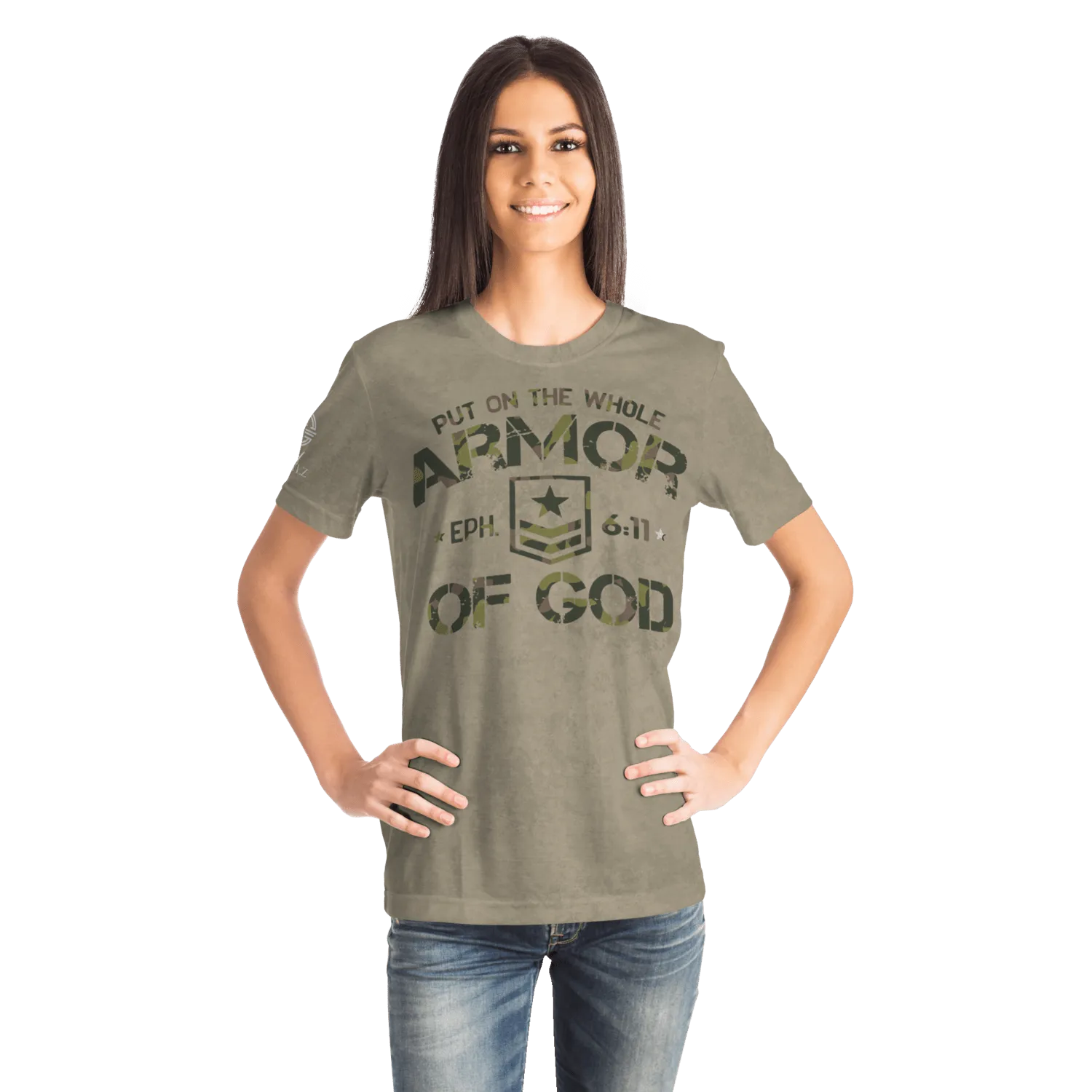 Armor of God - Green Camo Shirt