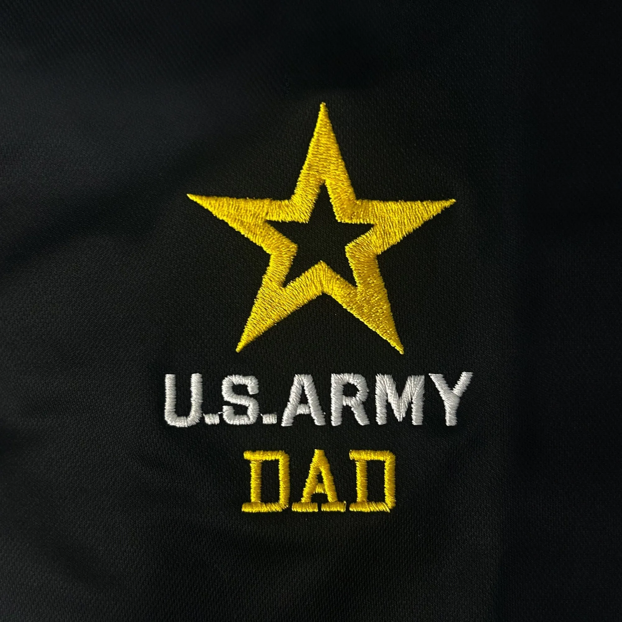 Army Dad 1/4 Zip (Black)