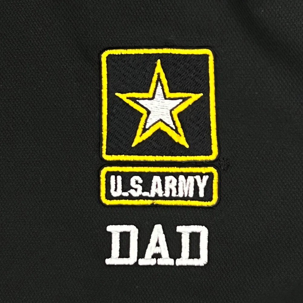 Army Dad 1/4 Zip (Black)