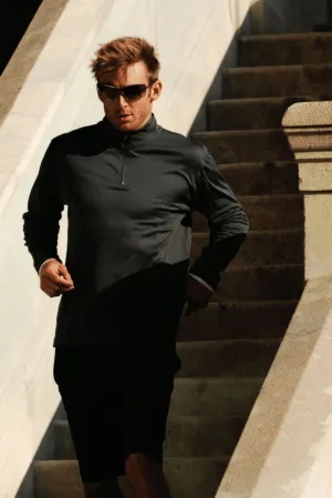 AU905 Quarter Zip Pullover Track Training Top