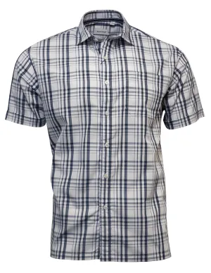 Back Bay Bamboo Soft Touch Check Short Sleeve Shirt