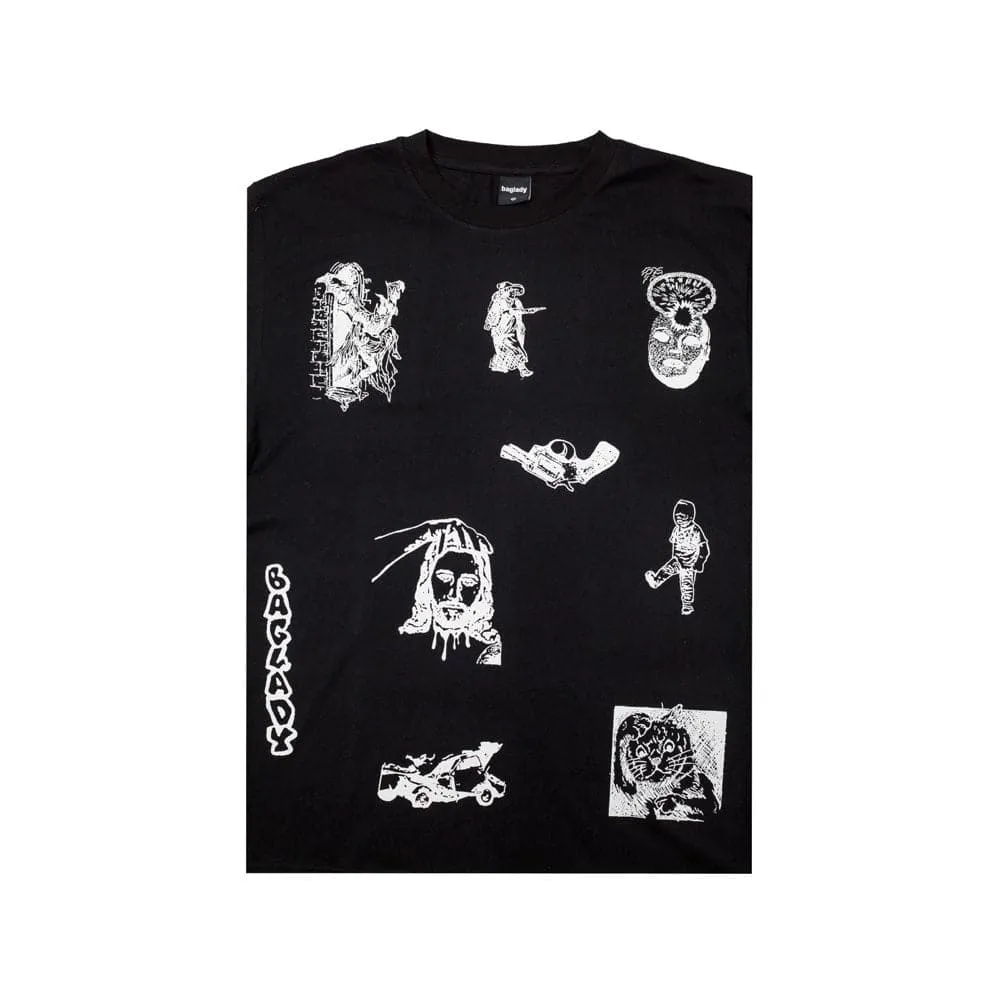 Baglady 'Didactic' T-Shirt (Black)