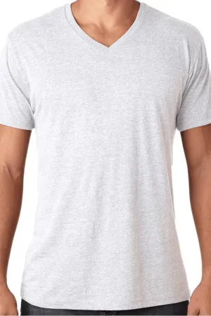 Baseball Lips Tri-Blend V Neck Tee