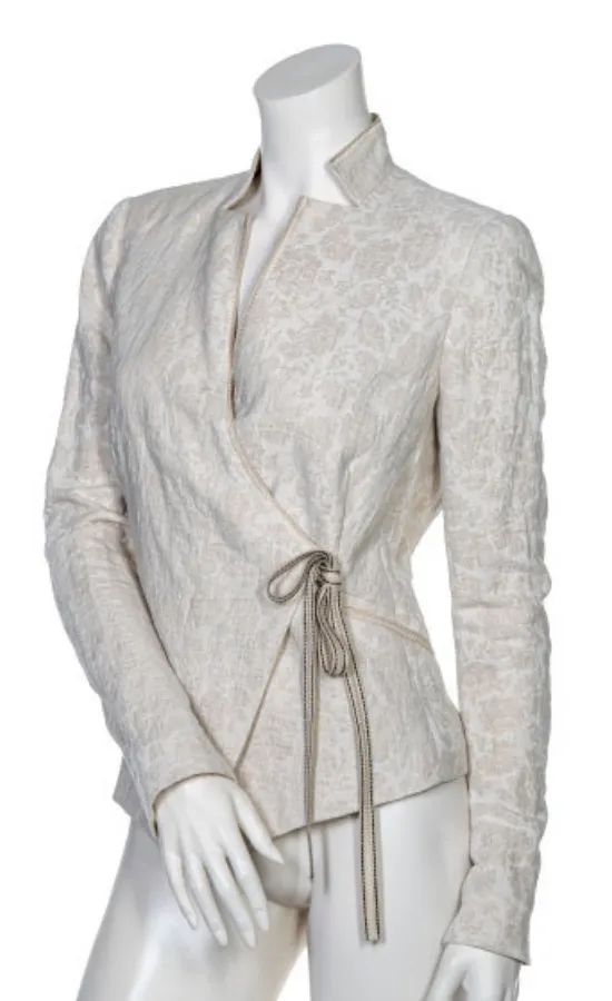 Beate Heymann Jacquard Wrap Jacket