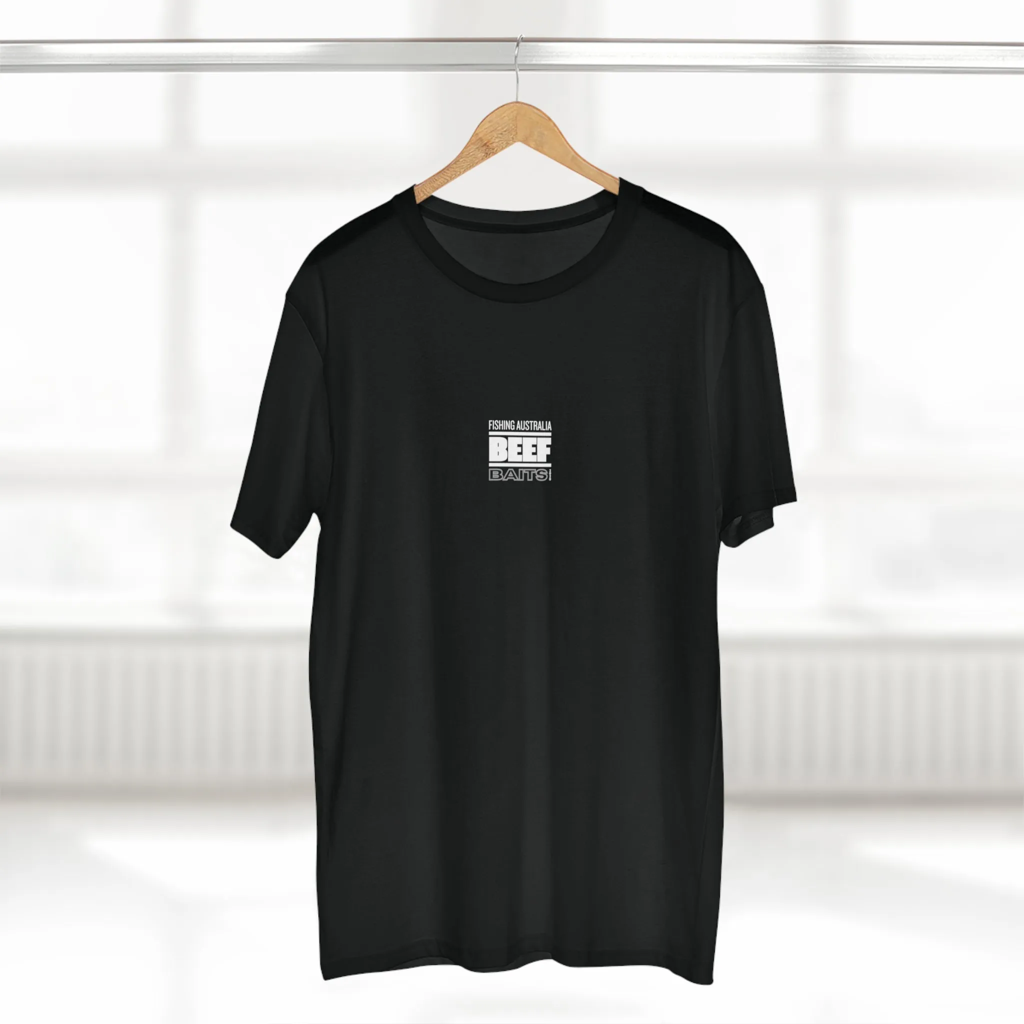 Beef Baits fishing Australia 2020 shark print Men's Staple Tee