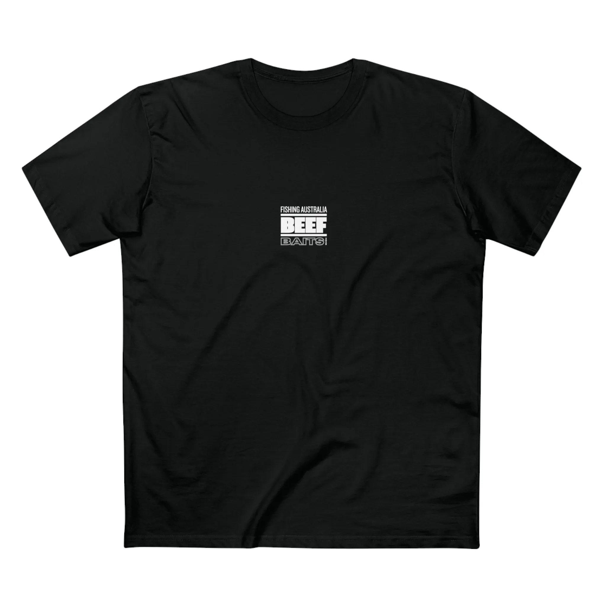 Beef Baits fishing Australia 2020 shark print Men's Staple Tee