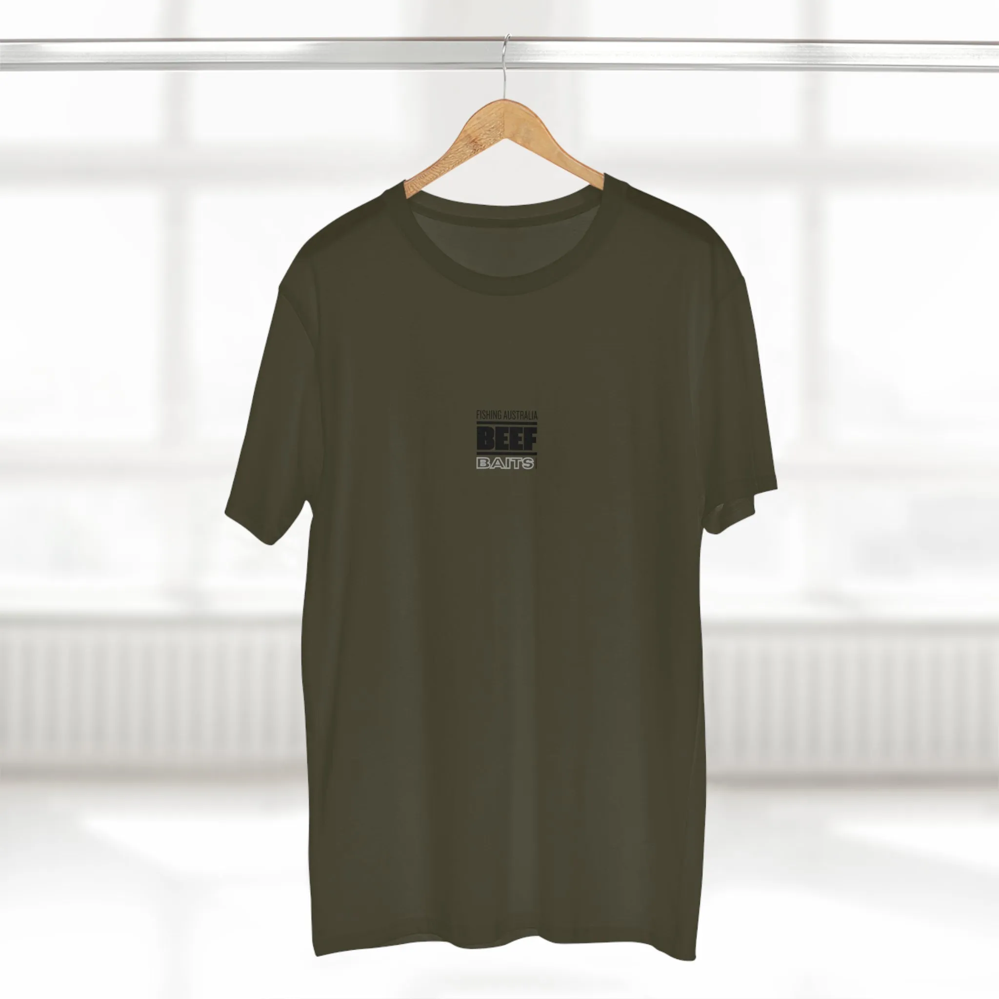 Beef Baits fishing Australia 2020 shark print Men's Staple Tee