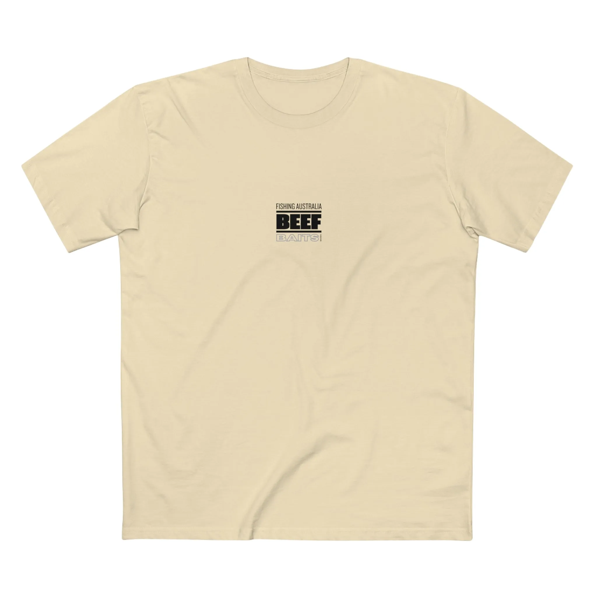 Beef Baits fishing Australia 2020 shark print Men's Staple Tee