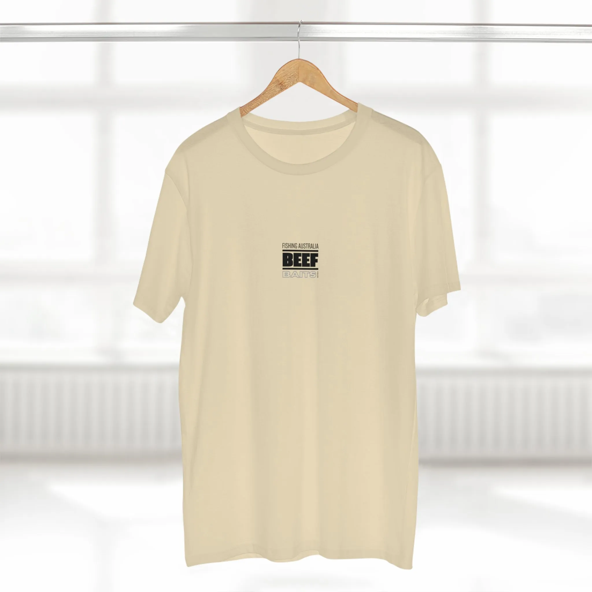 Beef Baits fishing Australia 2020 shark print Men's Staple Tee