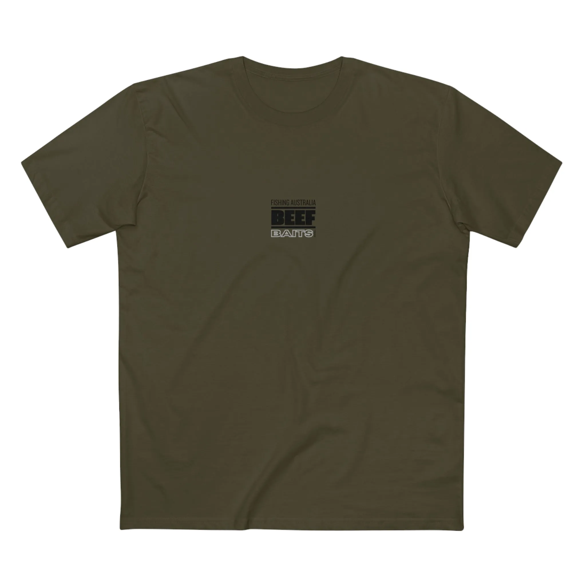 Beef Baits fishing Australia 2020 shark print Men's Staple Tee