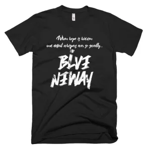 Believe Anyway Be Bold Unisex Short-Sleeve T-Shirt