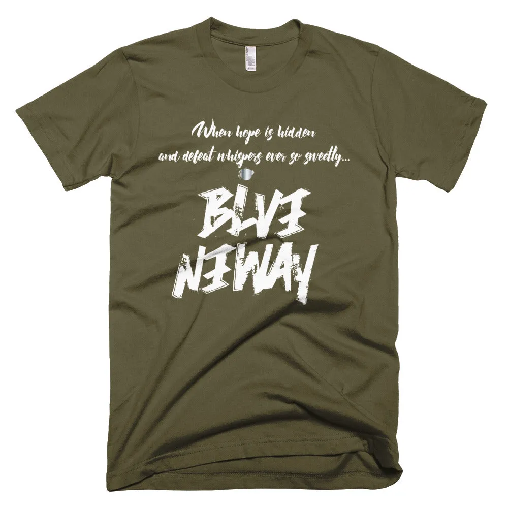 Believe Anyway Be Bold Unisex Short-Sleeve T-Shirt
