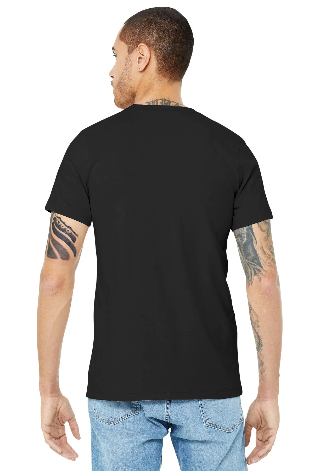 BELLA CANVAS  Unisex Jersey Short Sleeve Tee. BC3001 Black