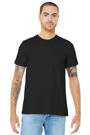 BELLA CANVAS  Unisex Jersey Short Sleeve Tee. BC3001 Black