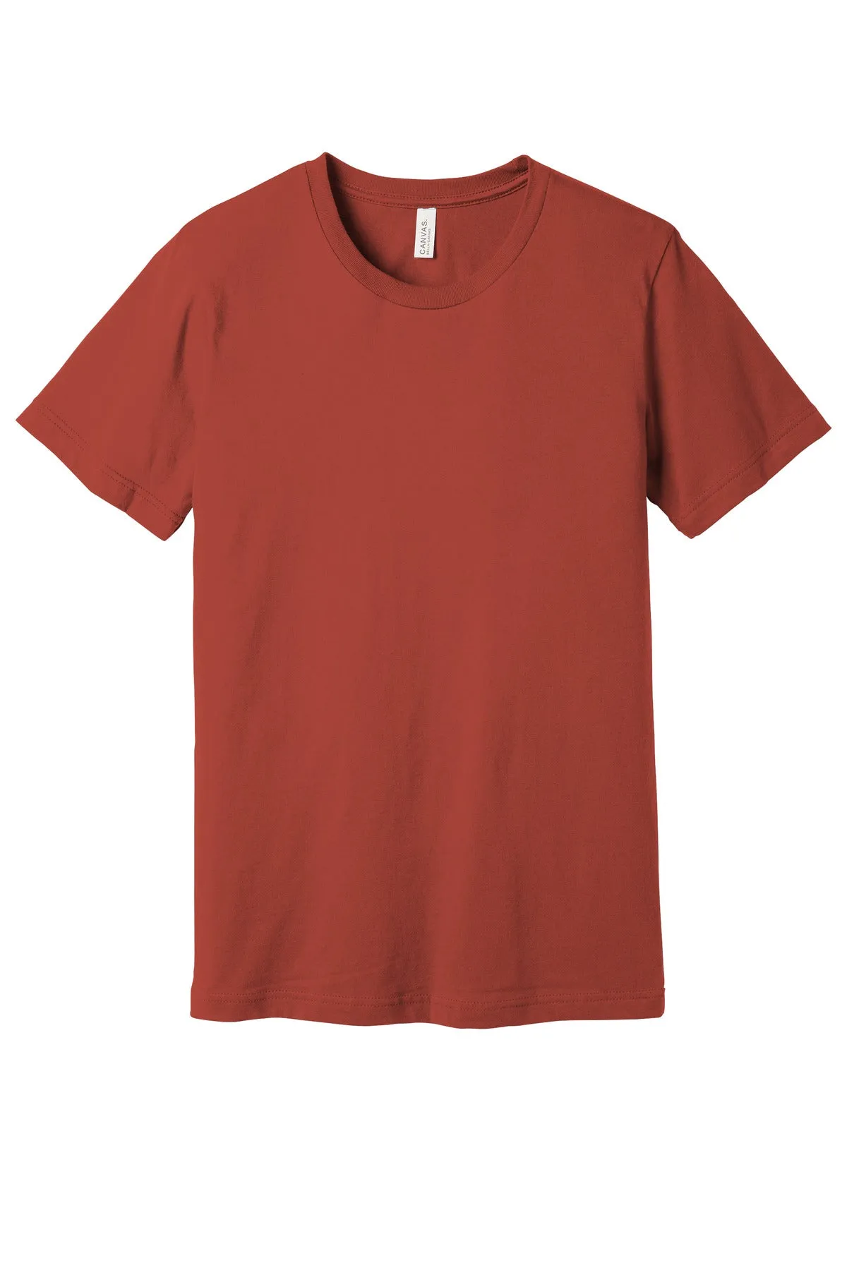 BELLA CANVAS  Unisex Jersey Short Sleeve Tee. BC3001 Rust