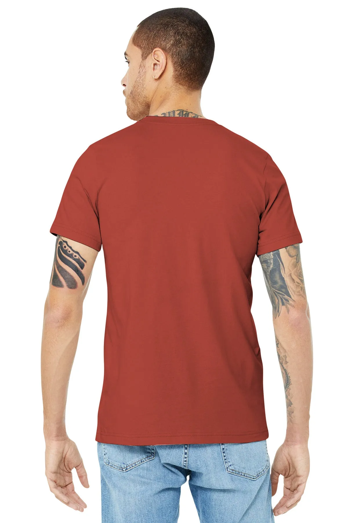 BELLA CANVAS  Unisex Jersey Short Sleeve Tee. BC3001 Rust