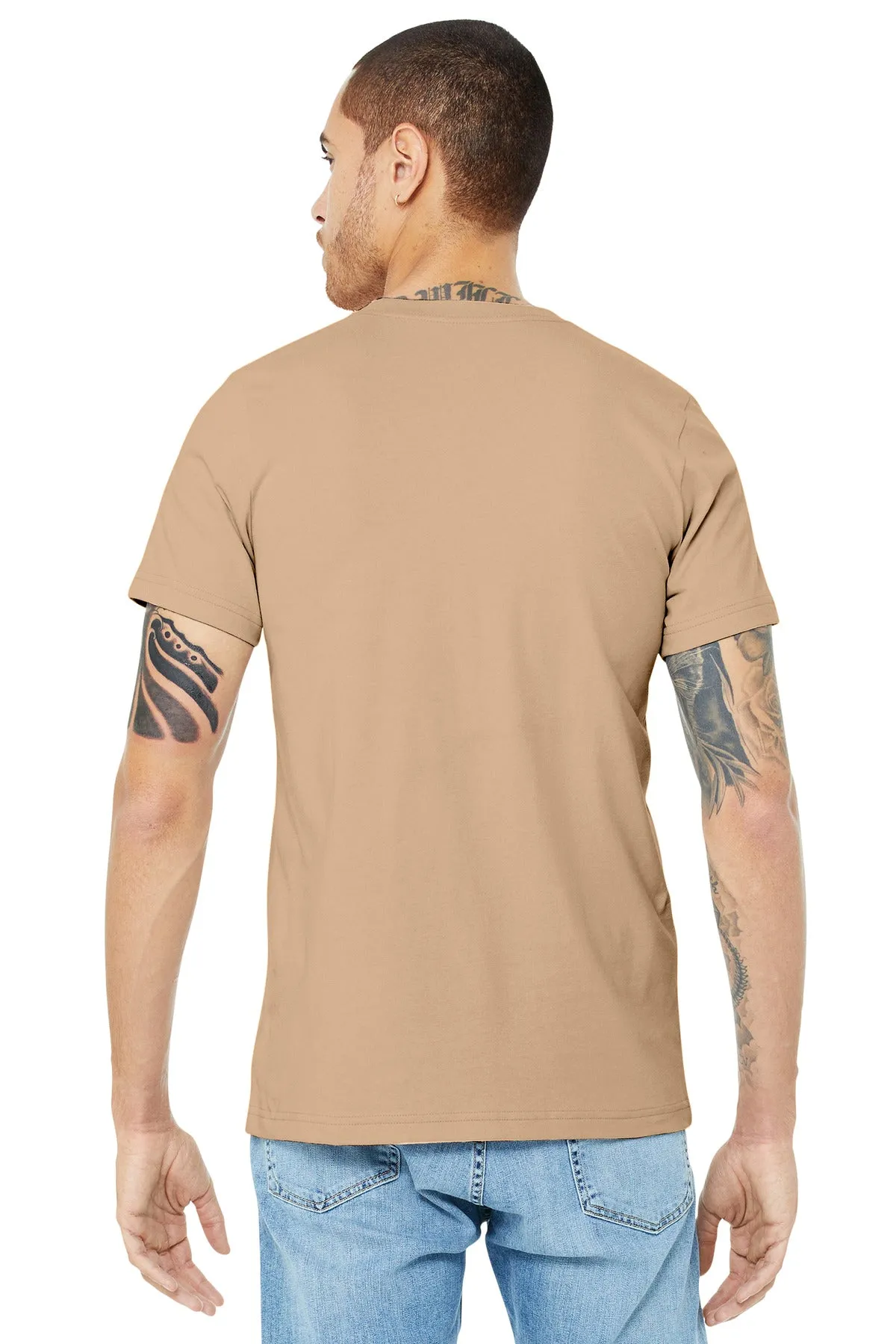 BELLA CANVAS  Unisex Jersey Short Sleeve Tee. BC3001 Sand Dune