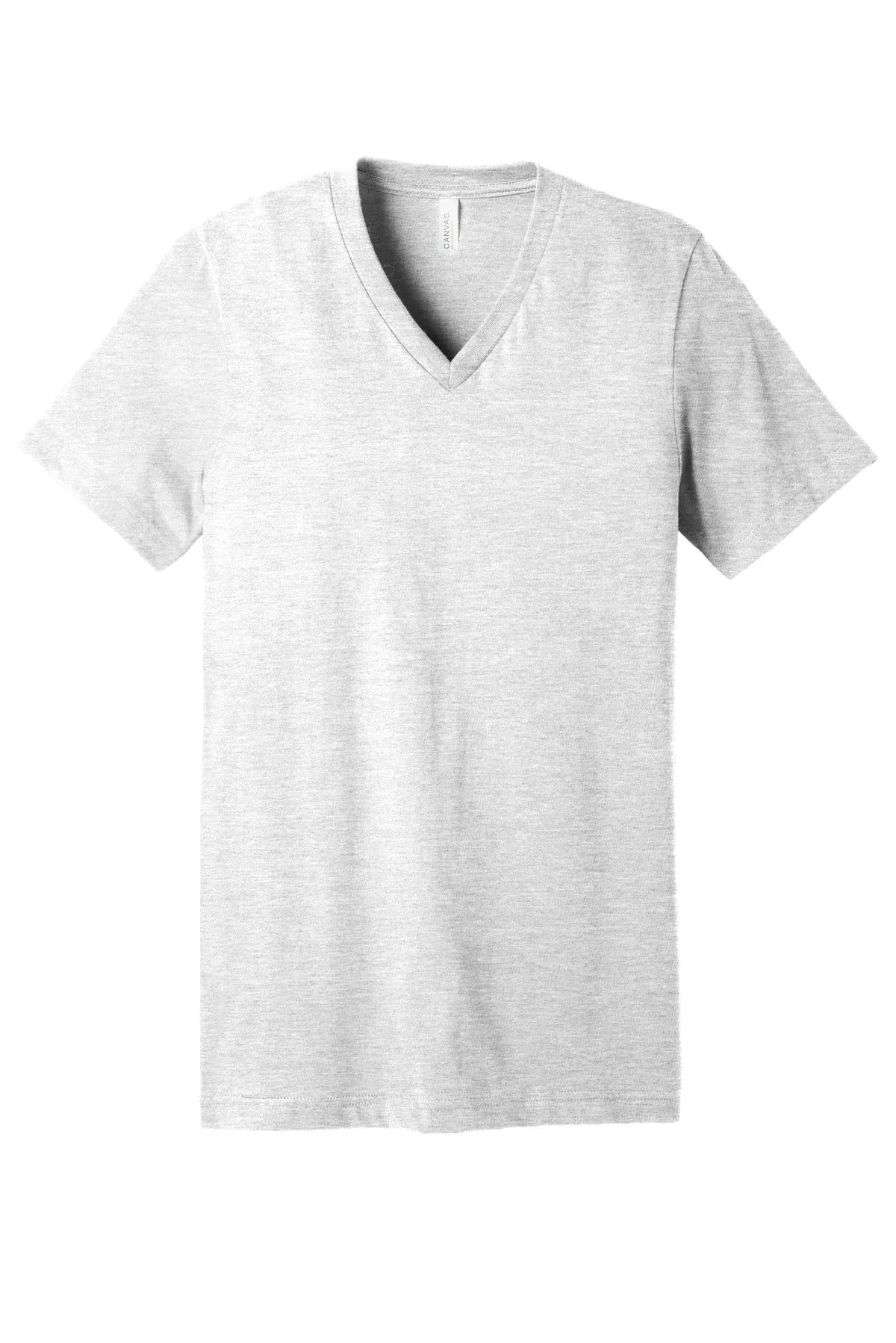 BELLA CANVAS  Unisex Jersey Short Sleeve V-Neck Tee. BC3005 Ash