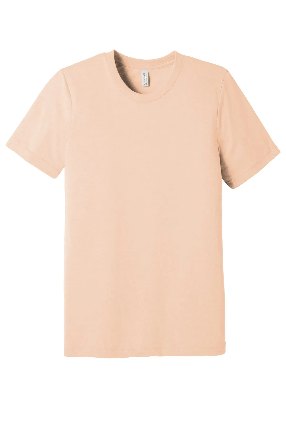 BELLA CANVAS  Unisex Triblend Short Sleeve Tee. BC3413 Peach Triblend
