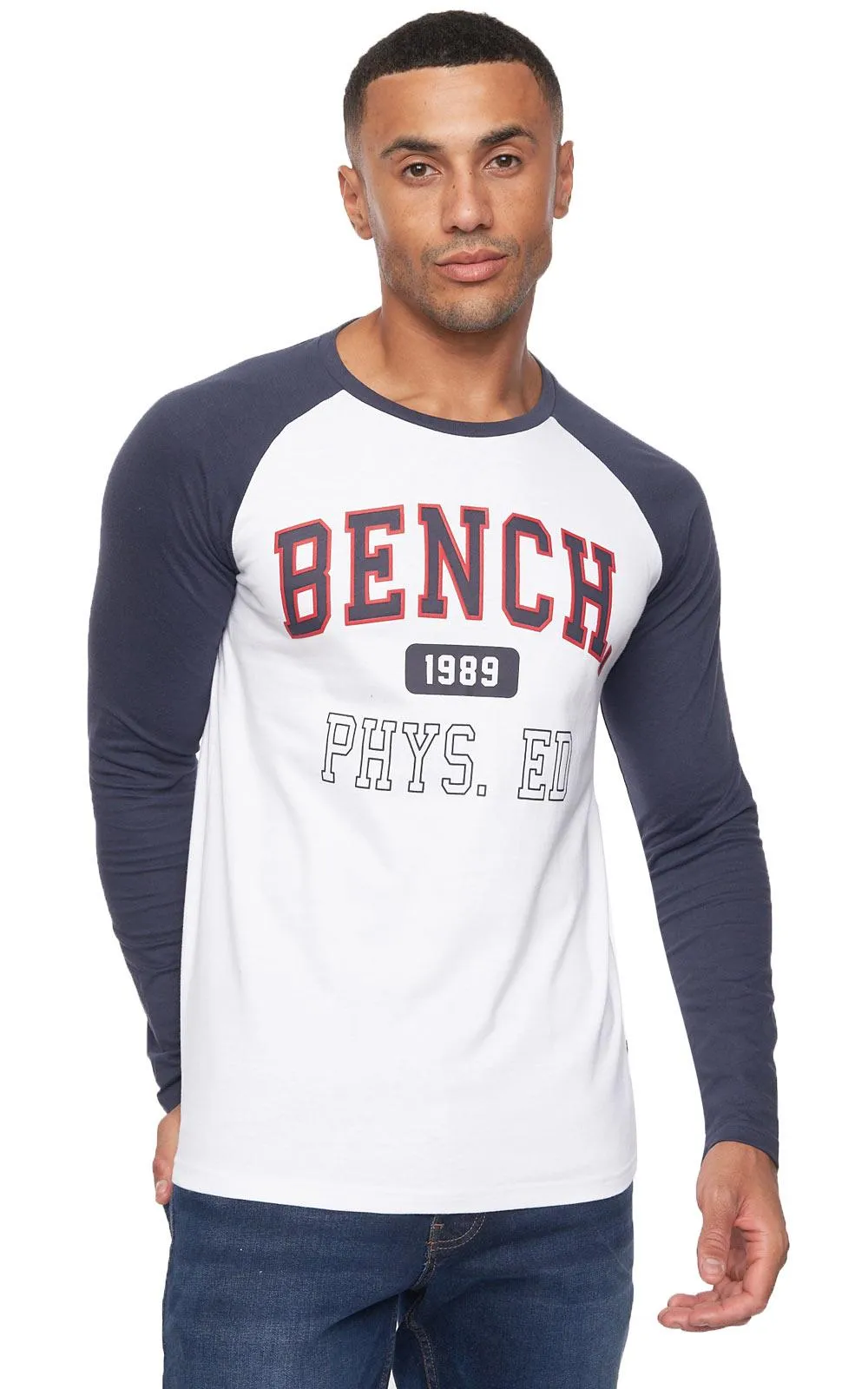 Bench TITUS Cotton Full Sleeve T-Shirt