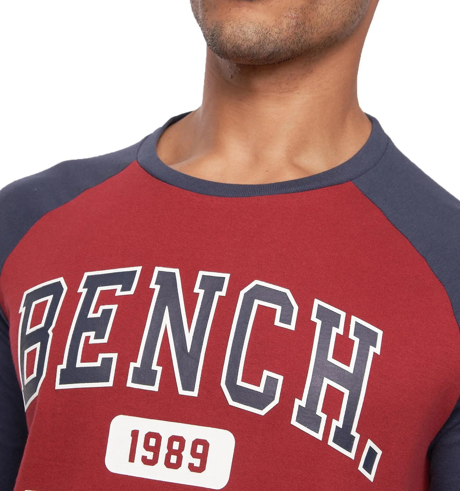 Bench TITUS Cotton Full Sleeve T-Shirt