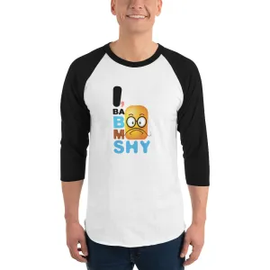 Bengali Unisex Fine Jersey Raglan Tee - I, Ba Boo Mo Shy