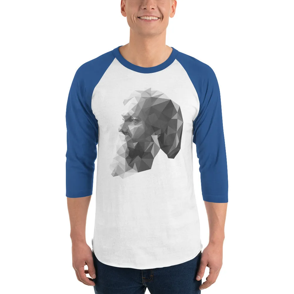 Bengali Unisex Fine Jersey Raglan Tee - Rabi Thakur