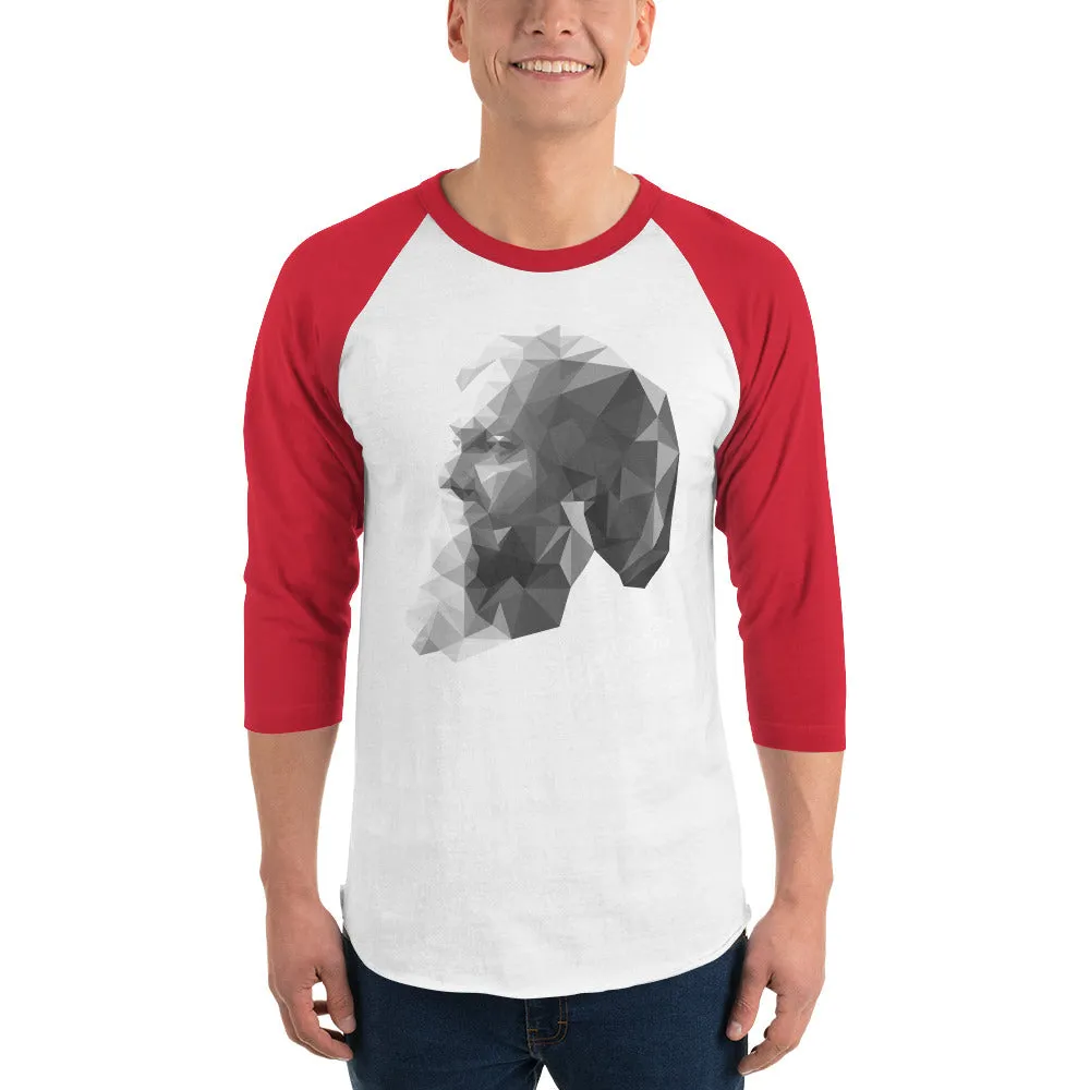 Bengali Unisex Fine Jersey Raglan Tee - Rabi Thakur