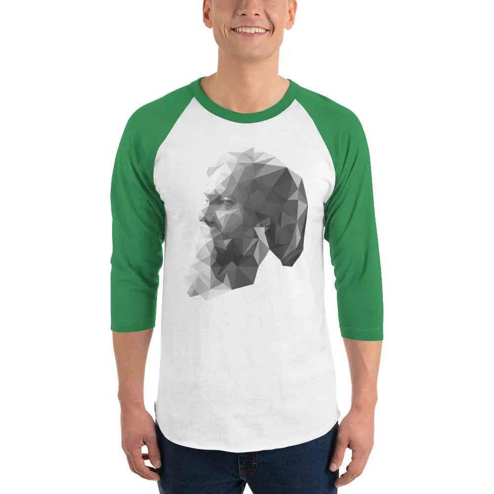 Bengali Unisex Fine Jersey Raglan Tee - Rabi Thakur