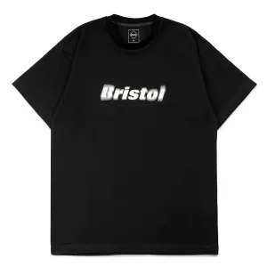 Blurred Logo Tee | Black