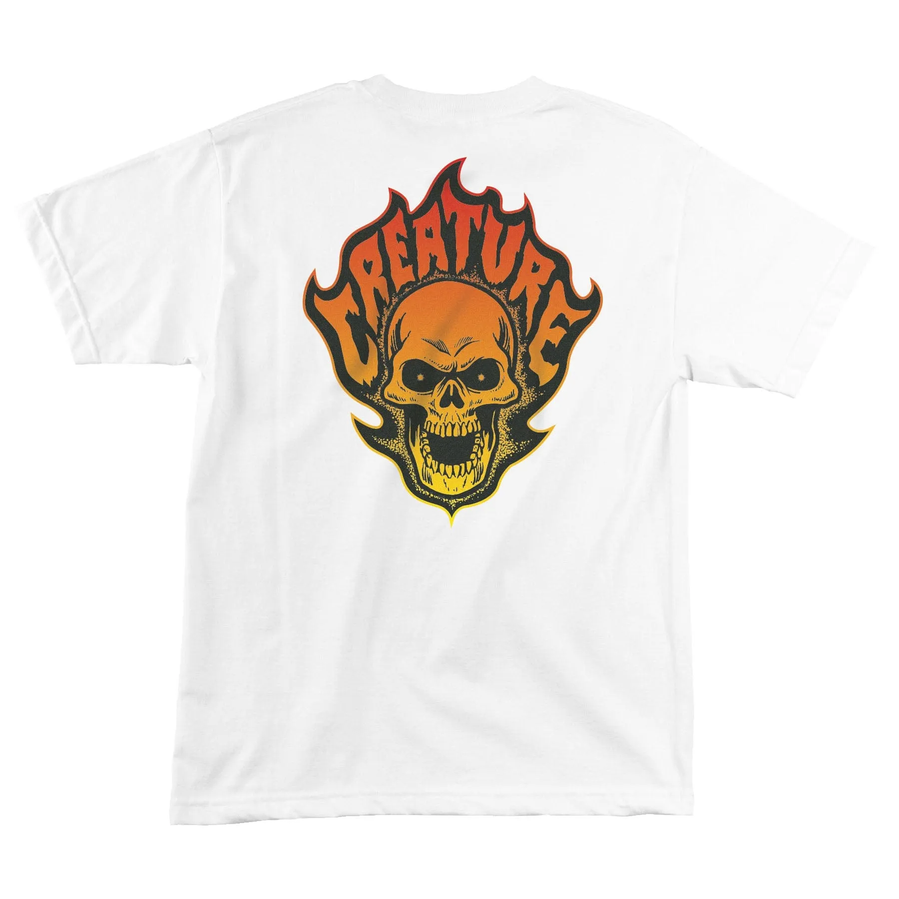 Bonehead Flame S/S Heavyweight T-Shirt White