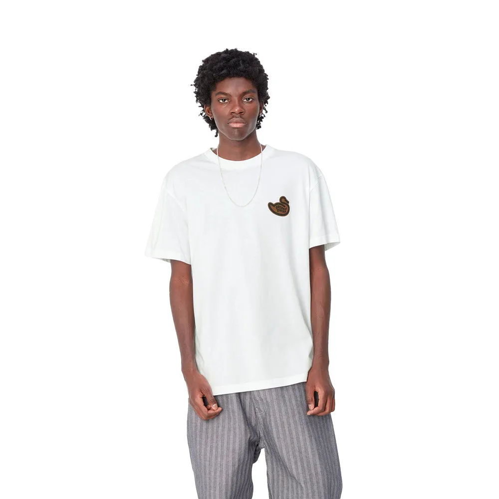 Brown Ducks Tee | White