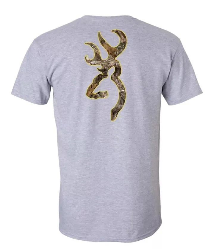 Browning Realtree Buckmark Graphic Tee - Mens