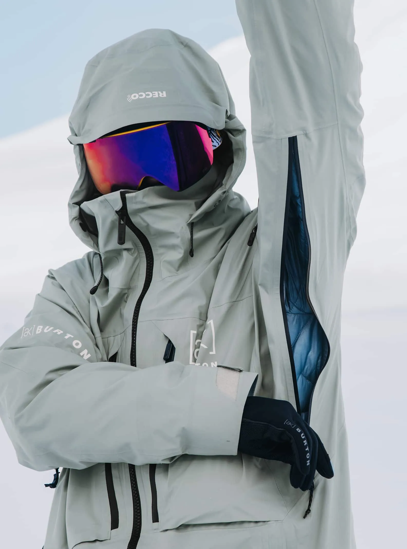 BURTON AK Gore-Tex HVR SR jacket - Mens - Petrol Green