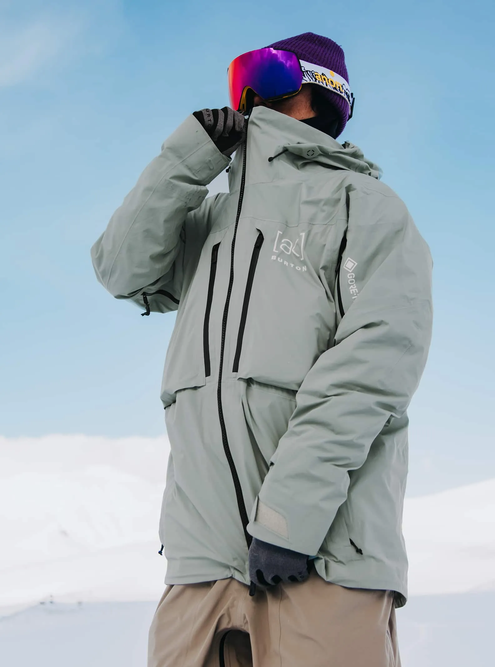 BURTON AK Gore-Tex HVR SR jacket - Mens - Petrol Green